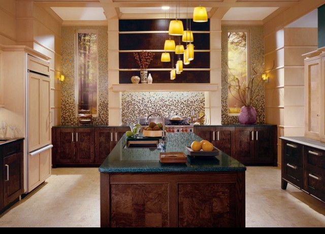 Wood-Mode custom cabinetry