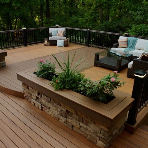 TimberTech high performance, low maintenance decking. 